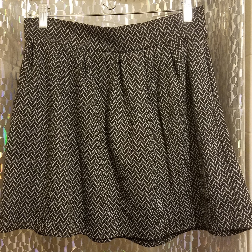 Candies size 13 pattern skirt grey black punk